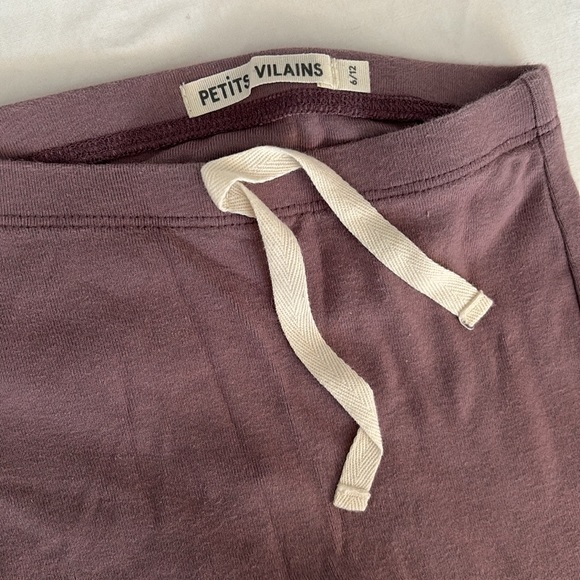 Made in Canada Petits Vilains Leggings Purple 6-12 months - Picture 2 of 6